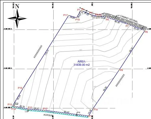 Terreno de Venta de Cuenca Hornapala Deleg San Pedro de 31800 mts planos