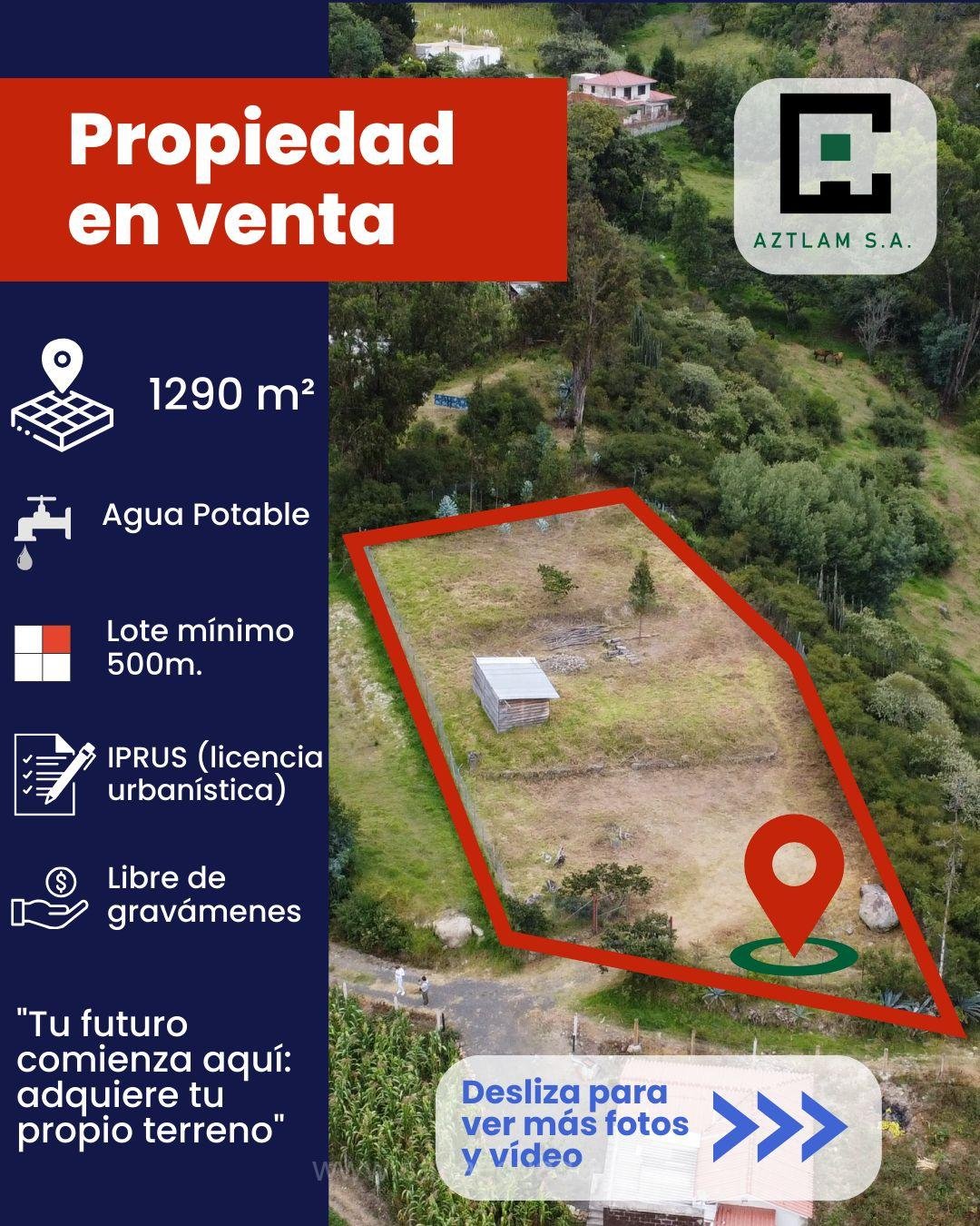 Terreno en venta en Cuenca, Azuay