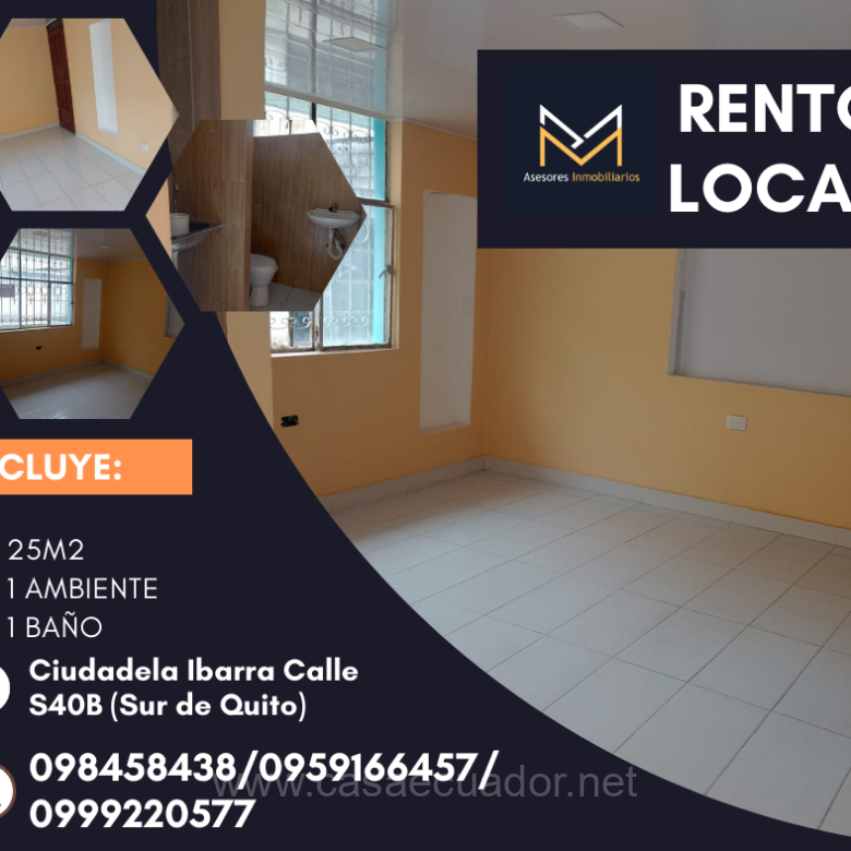 Locales comerciales en renta en La Ecuatoriana Quito