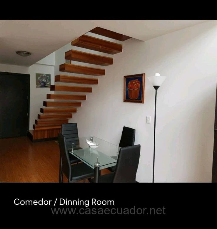 Loft Ejecutivo Amoblado en Venta Av. 6 de Diciembre Quito