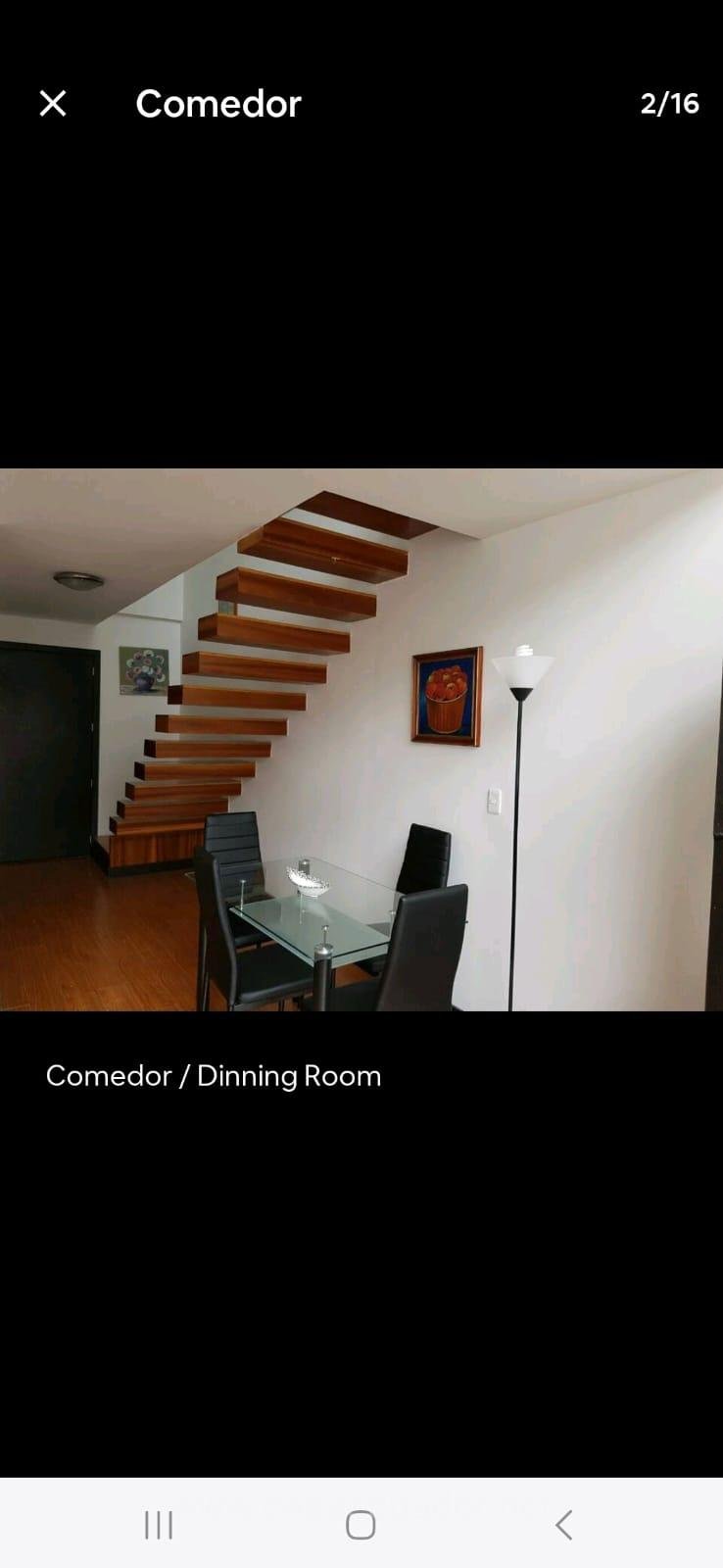 Loft Ejecutivo Amoblado en Venta Av. 6 de Diciembre Quito