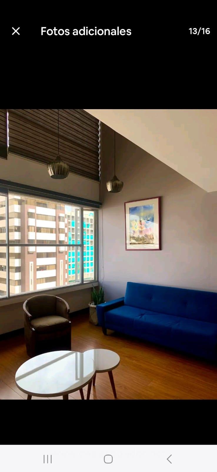Loft ejecutivo amoblado en venta 6 de Diciembre Quito
