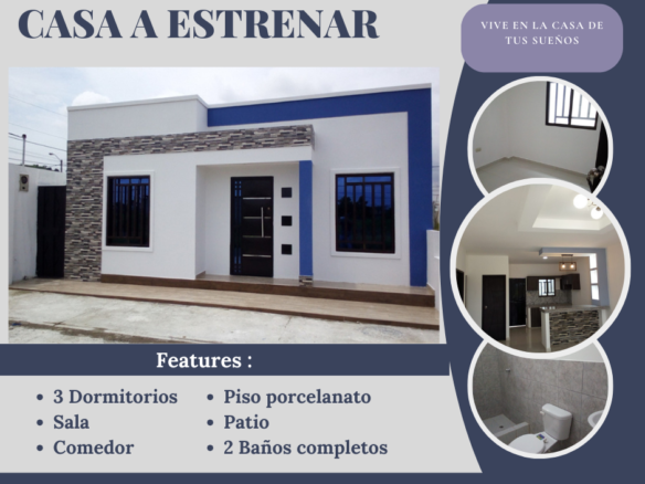 Casa en venta norte de Guayaquil de una planta