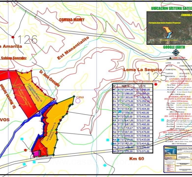 Terreno en venta vía a la Costa