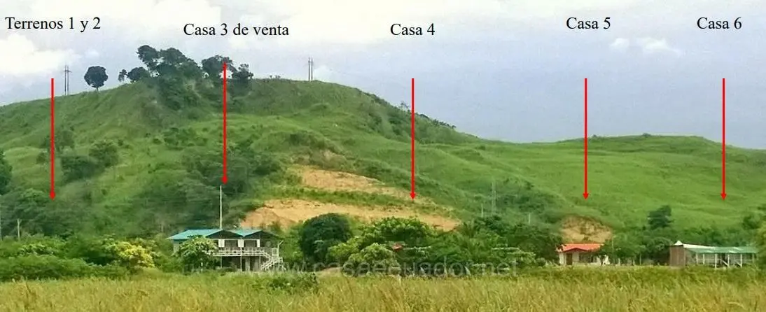 Casa en Venta en Camarones Esmeraldas con Terreno de 2000 m²
