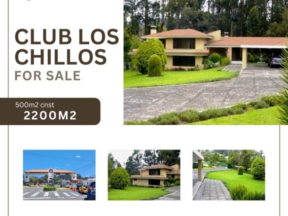 Casa en venta Urbanización Club Los Chillos
