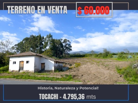 Terreno en venta en Tocachi Pedro Moncayo