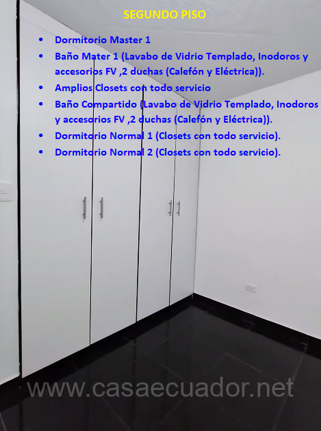 casa en venta conocoto quito pueblo blanco c2 con 4 dormitorios 6