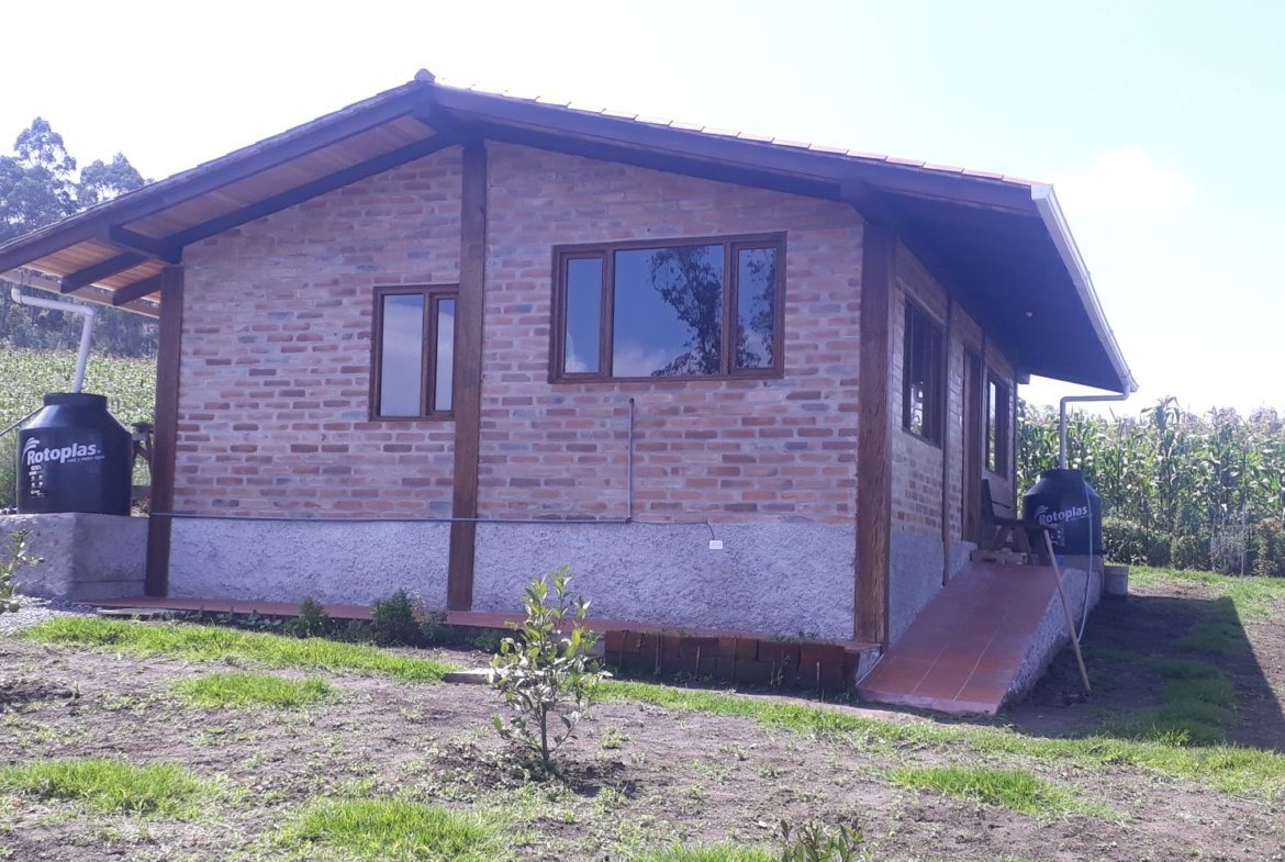 Casa de campo al estilo europeo