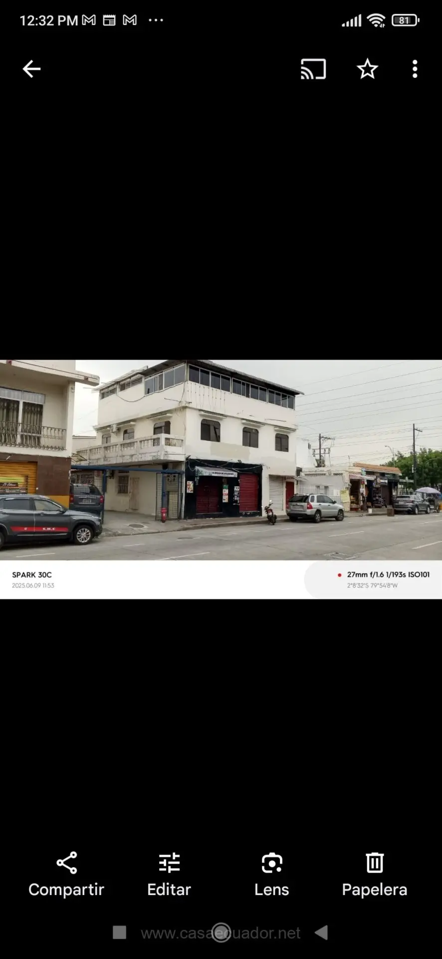 Vendo casa de 3 pisos en alborada