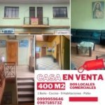 casa comercial en venta centro de cañar