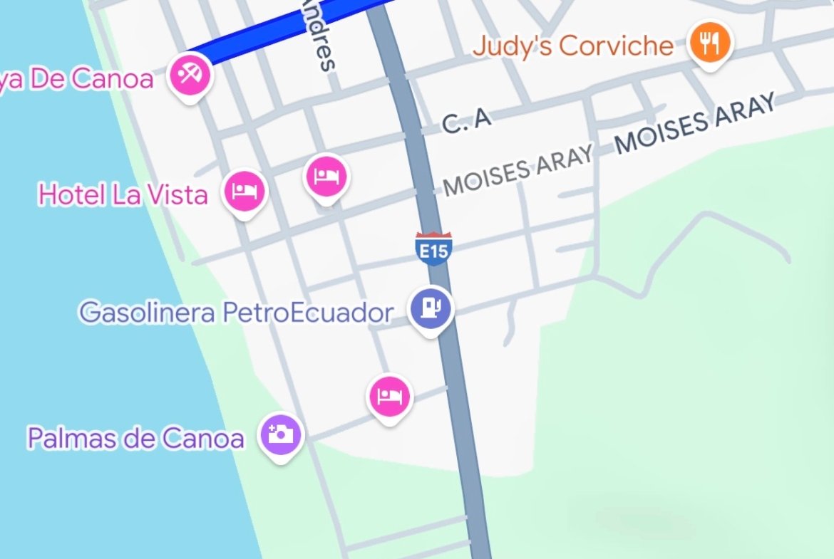 Inversión segura en la playa Terreno en Canoa, Manabí