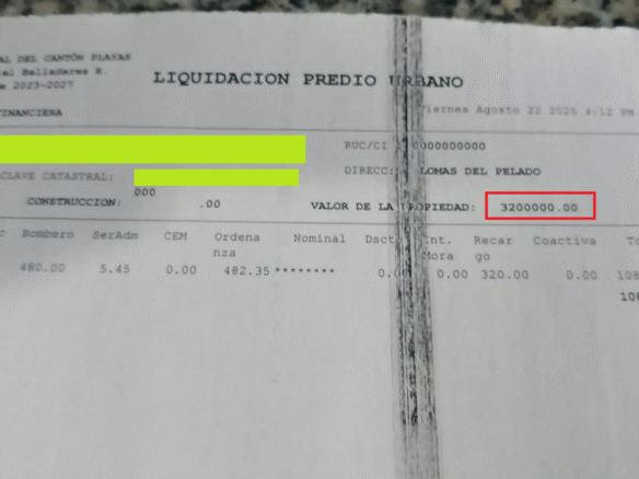 En Venta 4 Hectáreas en Playa El Pelado, Santa Elena Toda documentación en Regla