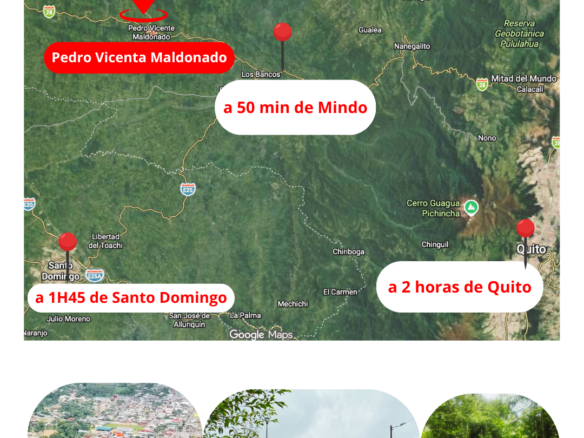 Terreno en Venta Pedro Vicente Maldonado 1000 m² Comercial y Residencial