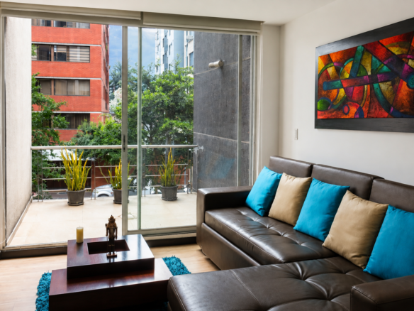 Suite amoblada en La Carolina Quito, Edificio Avant