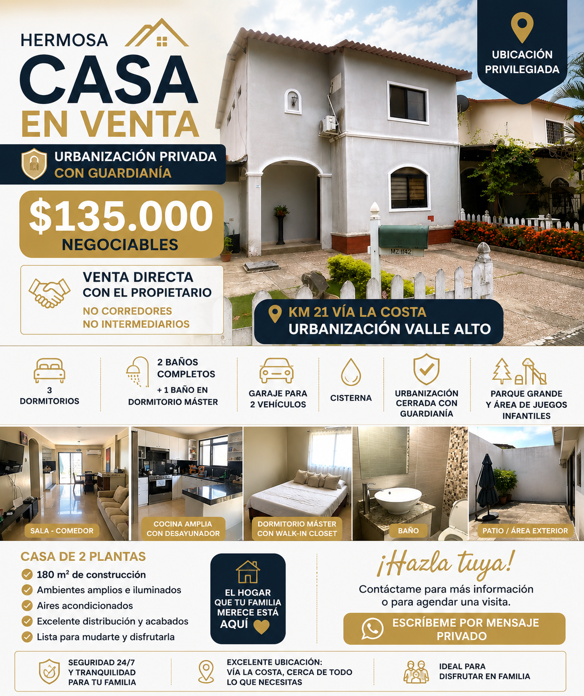 Casa en venta en Guayaquil, Guayas
