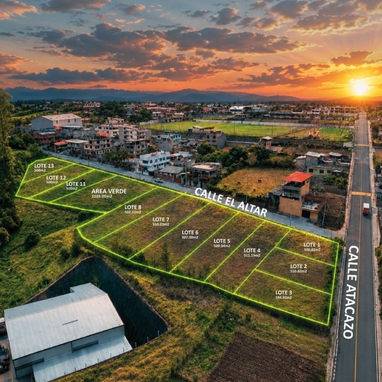 Terrenos 500m2 UYUMBICHO