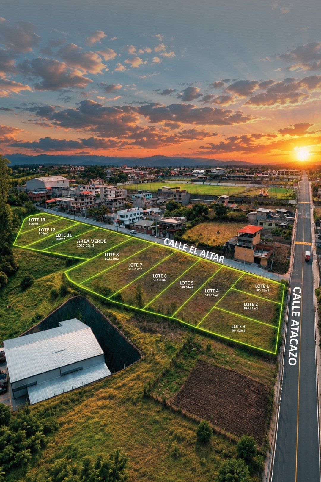 Terrenos 500m2 UYUMBICHO